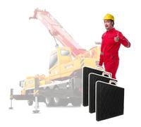 Portable Stabilizer Pads for Heavy Equipment and Vehicles - Prevents Sinking on Soft Ground
