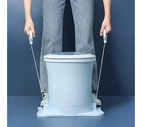 Portable Stacked Dryer, Mini Manual Washing Machine All In One Non-Electric Compact Laundry Machine
