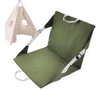 Portable Stadium Seat Cushion | Comfortable Folding Seat For Bleachers | Camping Furniture For Hiking, Picnic, Beach Vacation, Sporting Events, Fishing