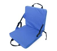 Portable Stadium Seat Cushion for Bleachers with Backrest, Foldable Stadium Chair, Adjustable Bleach Bench Cushion, Stadium Chair with Shoulder Straps for Outdoor, Anywhere Garden Ground Sports