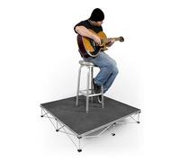 Portable Stage Platform - Modular Riser Connectable Performances Deck, 20/40/60/80cm Height Kit(100x100x60cm)