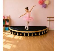Portable Stage Platform, Performance Mini Stage Platform for Kids Concert Includes Stages Apron, High Load-Bearing Capacity for Choir Performance Classroom School Event(Black,39.4x19.7in)