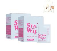 Portable Stain Remover Wipes,Instant Stain Remover Wipes for Clothes,Individually Wrapped Travel Spot Cleaner (2Box)