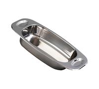 Portable Stainless Steel Fish Frying Pan Grilled Tray for Indoor and Outdoor Cooking Great for Enthusiasts High Pan