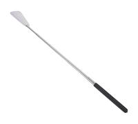 Portable Stainless Steel Shoehorn for Easy Shoe Lifting and Relieving Knee Pain, Simple Glossy Straight Design, Lightweight and Practical for Pregnant Women the Elderly