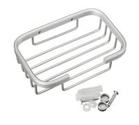 Portable Stainless Steel Soap Dishes Wall Mounted Shower Holder Bathroom Storage Box Container Soap Dish Basket Tray