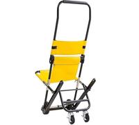 Portable Stair Chair, Ambulance Firefighter Evacuation Light Weight Folding Lift Stair Chair,Single Person Operation, 400lbs Capacity