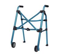 Portable Stand Assist Foldable Rolling Walking e Elderly Mobility Aid with 2 Wheels and Ski Mat Rollator Decoration Thoughtful