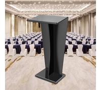 Portable Stand - MDF with High Bookend Design, Wide Reading & Stabili for Public Speaking, Events, and Presentats - le Floor Pulpit