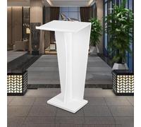 Portable Stand - MDF with High Bookend Design, Wide Reading & Stable Floor Pulpit for Public Speaking, Events, and Presentats