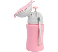 Portable Standing Urinal - Lightweight, Compact, Odorless and Easy to Use, the Ideal Companion to Ease Little People's Needs Anytime and Anywhere (Pink)