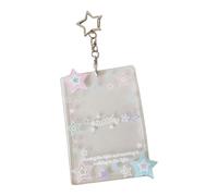 Portable Star Card Holder Keychain Charm Ideal for Collecting and Protecting Idol Photo Cards On The Go