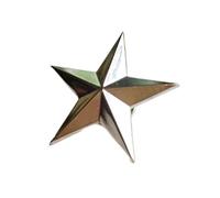 Portable Star Shape Metal Pin Five Pointed Star Badge Unisex Costume Decoration Sophisticated Lapel Accessories Lapel Pin