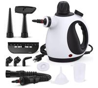 Portable Steam Cleaner, Hand Held steamers for cleaning house, Home Multi Purpose - 10-Piece Accessory Kit for Sofa, Carpets, Upholstery