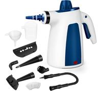 Portable Steam Cleaner,The Home Mini Hand Held Multi Purpose Steamer,Multifunctional Handheld Steam Cleaner 10 Attachments Stain Removal,Curtains,Car,Kitchen Tops & Much More
