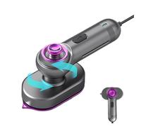 Portable Steam Iron, Portable Steam Iron | Compact Steam Iron for Clothes | Rotatable Handle Garment Steamer with Nonstick Sole for Dry & Wet Ironing