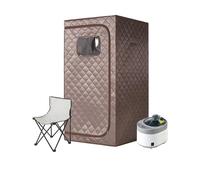 Portable Steam Sauna 2 Person Tent Rocket Home Kit,Two Whole Body Lar Space Spa, 1Pcs 4L Steamer for Home Use