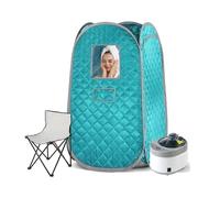 Portable Steam Sauna, Full Size Personal with 4l Generator Indoor Saunas Tent