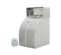 Portable Steam Sauna Room Steam Bath Steamer Pot Slimming Therapy Household Shower Cabin Steam Panel Home Sauna Spa Hammam Fast Heating Speed(Grey)