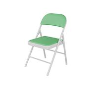 Portable Steel Folding Chair - Lightweight Design for Dining Room & Home Use Easy to Store & Transport Perfect for Indoor & Outdoor Settings