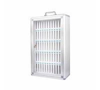 Portable Steel Locker for Phone Storage - Employee Door nizer Key Lock School Locker Classroom Storage Solution with Handle Ideal for Office and School Use