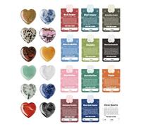 Portable Stone Kit - Crystal Dig Memory Set, Educational Collection of Rocks with Tools, Trace Set with Charm, Family Activity Style, Celebration Supplies for