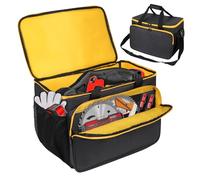 Portable Storage Bag for DEWALT 20V MAX Circular Saw DCS574B/DCS573B/DCS570B/DCS391B/DCS565B/,Large Space Carrry Case Compatible with SKIL 5280-01 7-1/4 Inch Circular Saw,Bag Only