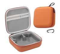 Portable Storage Bag for DJI Flip,Organizer Case Protective Case Portable Hard Shell Case,Travel Carrying Waterproof Shockproof EVA Hard Protection Bag with Hook (Orange)