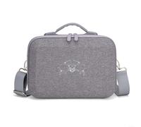 Portable Storage Bag for DJI Lito 1 Kit - Compact PU Shoulder Case with Adjustable Strap, 29x20x6cm Gray Carry Backpack for Outdoor Travel and Accessories Organization