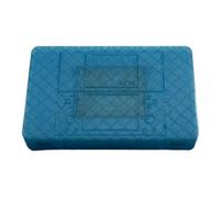 Portable Storage Box for Anbernic RG DS Handheld Game Console,Shockproof Protective Case Handheld Game Console Case (Translucent Blue)