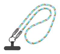 Portable Strap PD240W Charging Cable 2 in 1 USB Type C Data Cord Travel Adjustable Phone Strap Quick Charging Cable