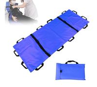 Portable Stretcher with Non-Slip Handles, Waterproof Lockable Design for Emergency Transport in Hospitals, Ambulances, and Homes