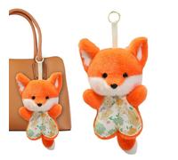 Portable Stuffed Animal - Plush Toys | Bag Accessories with Squishy Cotton Filling, Cute Animal Toy for Children Teenagers, Bedroom Plush Decor, Fluffly Squeeze Companion for Comfort