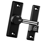 Portable Sturdy 90/180 Degree Door Latches Easy Installation Accessory for Hotel Bathrooms Garages and Cabinets Cabinet Door Bolts