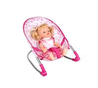 Portable Sturdy Materials Crib Bed Toy Accessory For Dolls Decoration For Dollhouses Furniture Daily Casual Use Toddler Doll Bed