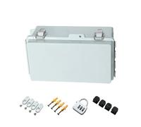 Portable Sturdy Outdoor Junctions Box Waterproof With Lockable Lid And Easy Installation Hardware Daily Casual Use Secure Power Connection