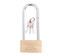 Portable Sturdy Rustproof Padlocks with 4 Long Shackles Weatherproof for Gym Lockers Gate Garage Use Cabinet