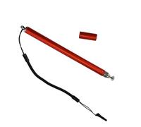 Portable Styluses Pen with Detachable Lanyard Universals Smartphone Tablets Compatibility Smooth Glides Precisions Tip Metal Styluses for Touchscreens