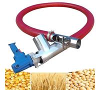 Portable Suction Auger Screw Conveyor - 2M Grain Pumping Machine for Cement, Fertilizer, Gravel, Fine Powder - Ideal for Various Particle Transportation