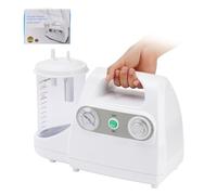 Portable Suction Machine, Medical Eletric Aspirator, Adjustable Negative Pressure Phlegm Suction Device for Home Use, Tabletop Phlegm Mucus