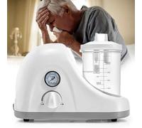 Portable Suction Unit Machine, 1000 ML Electric Phlegm Suction Machine, Sputum Excretion Device for Elderly and Home Care,18L/min