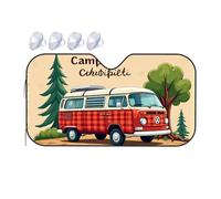 Portable Sun Shade Journey To Cihuatlant: A Van Life Adventure Car Windshield Sunshade Car Shade Sun Shade For Car Windshield(70x130cm)