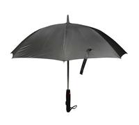 Portable Sun Umbrella Fan Sprayer 3 in 1 UV Blocking Alloy Cloth (Silver)