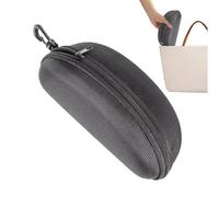 Portable Sunglasses Case - Compact Travel Storage for Glasses, Stylish and Protective Case | Sunglasses Case Hard EVA With Hook, Lightweight Sunglasses Holder, Durable Glasses Organizer for Purse or B
