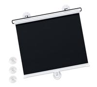 Portable Sunshade Roller Blinds 30/40/58/68/75/80cm,No Drilling Required Roller Shades,Retractable Blinds,Temporary Blackout Blinds for Bedroom,Study Room,With Suction Cups Blackout Blind