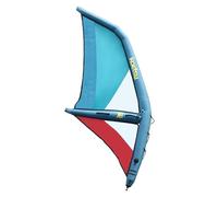 Portable Surf Sail Inflatable Windsurfing Professional Paddle Board For Oxford Fabric Pvc Kite 360° Rotatable Base Safety Air Valve Lightweight 6.6Lbs Adults Includes Pump Backpack Foot Straps