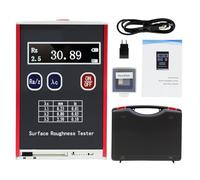 Portable Surface Roughness Tester, High Precision Surface Profiler Gauge with Ra Rz Rq Rt Measurement, 0.05-15μm Measuring Range, OLED Display for Metal & Non-Metal Surface Inspection(TR110)