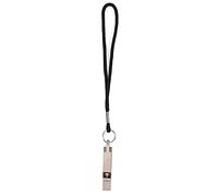 Portable Survival Whistle, Emergency Whistle for Outdoor Activities, 120dB Loud Alloy Whistle with Wrist Strap for Hiking Camping PE Teachers Students