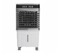 Portable Swamp Cooler - Evaporative Air Conditioner for Garage & Industrial Use, 3 Speeds, 12H Timer, Water Tank, Ice Pack, 120° Oscillation Cooling Fan