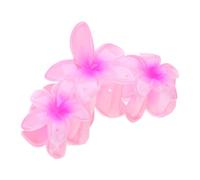 Portable Sweet Teen Hair Claw Colorful Flower Shape Braids Ponytail Hair Clip